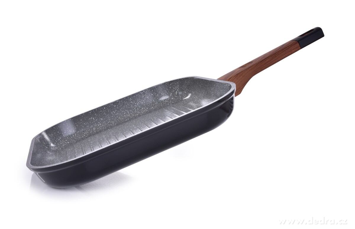 BIOPAN®, nepřilnavá grilovací pánev, 26 × 26 cm, 1, 8 L – náhled 2 | Grand Móda