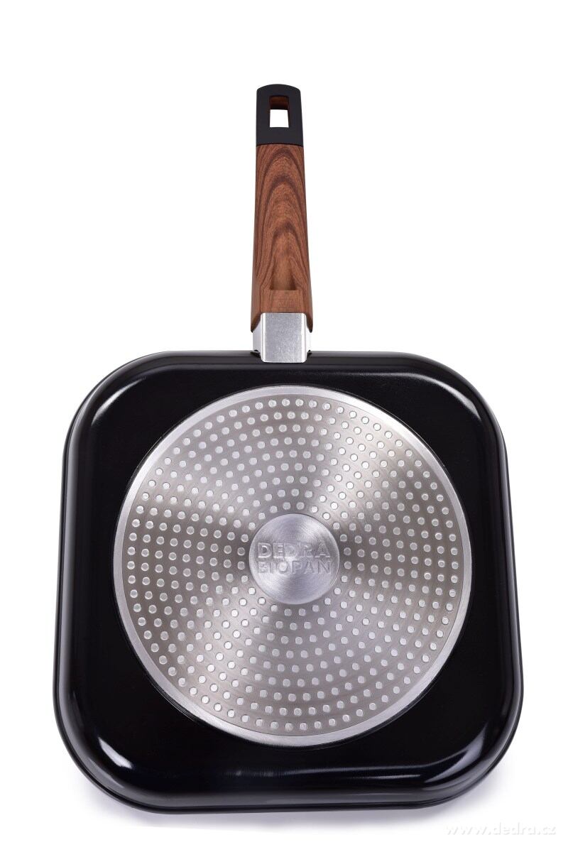 BIOPAN®, nepřilnavá grilovací pánev, 26 × 26 cm, 1, 8 L – náhled 5 | Grand Móda