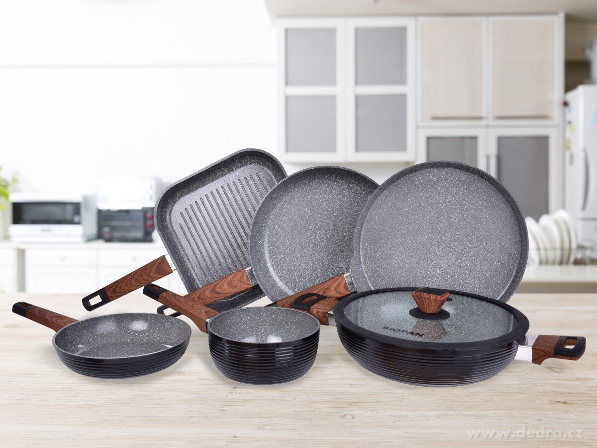 BIOPAN®, nepřilnavá pánev WOK s poklicí, Ø 28 cm, 3, 6 L – náhled 3 | Grand Móda