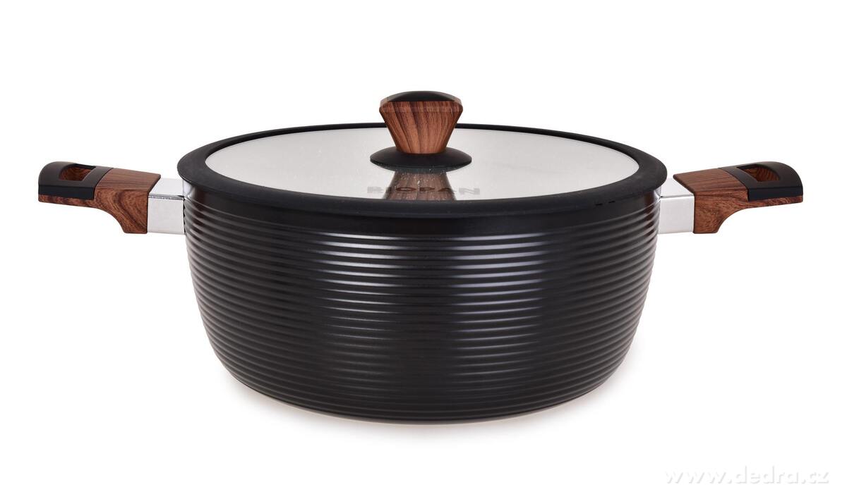 BIOPAN┬« | robustn├ş hrnec s nep┼Öilnav├Żm povrchem a poklic├ş | ├ś 28 cm | 6 L - obr├ízek 2 | Biopan p├ínve a formy | Grand M├│da