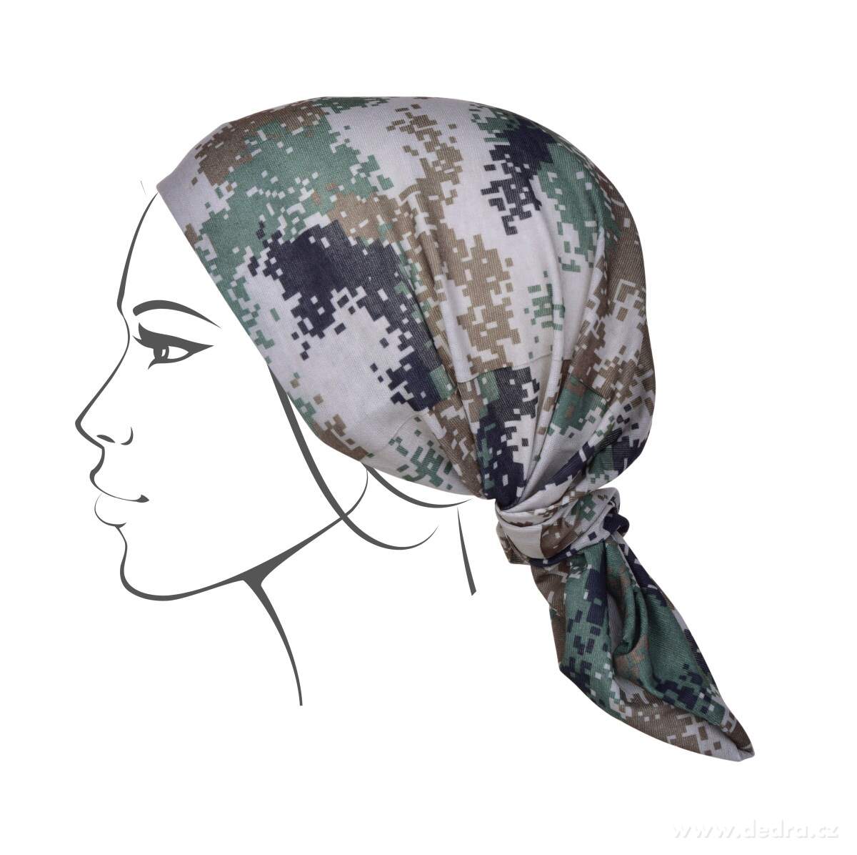 AIRFLEX, multifunkční šátek, pro sport & ochranu, univerzální velikost, – náhled 5 | Grand Móda