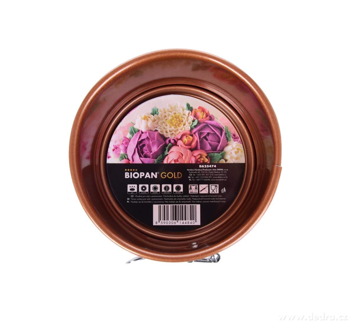 BIOPAN®, nepřilnavá kulatá rozkládací dortová forma, Ø 11 cm, výška 5, 5 cm – náhled 6 | Grand Móda