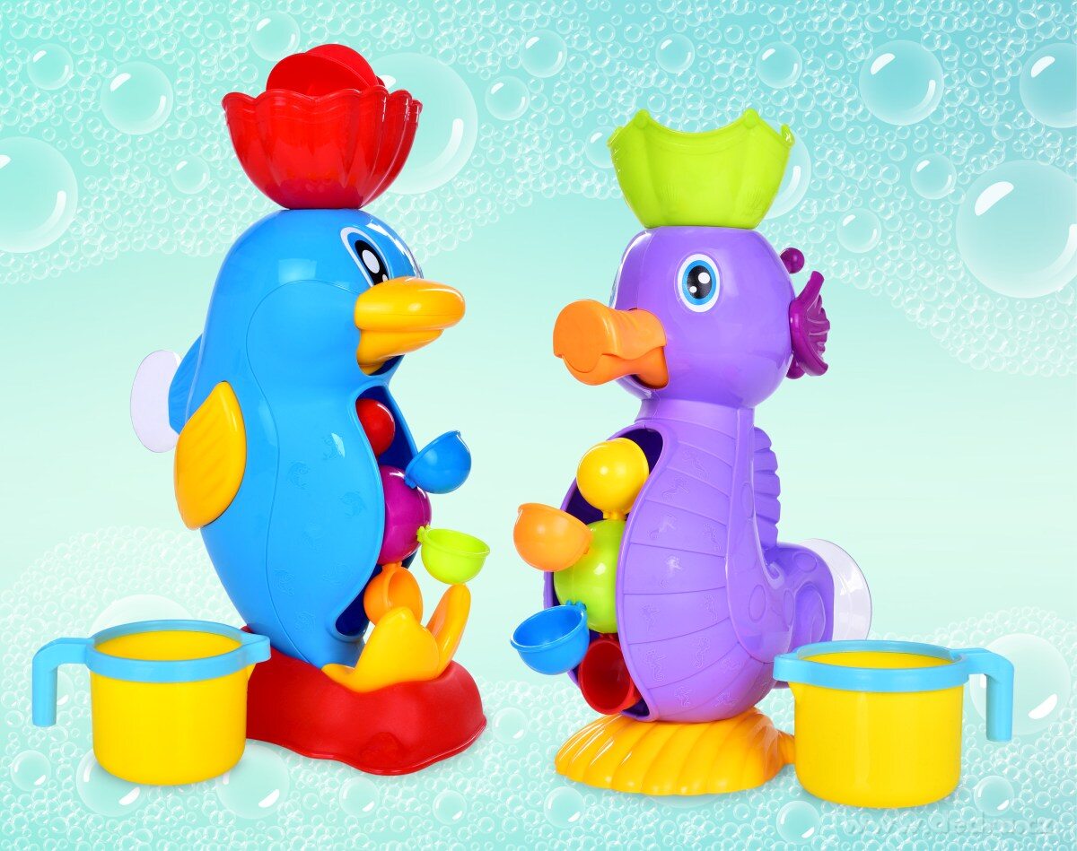 HRAČKA DO VODY s otočným vodním mlýnkem – náhled 3 | Grand Móda