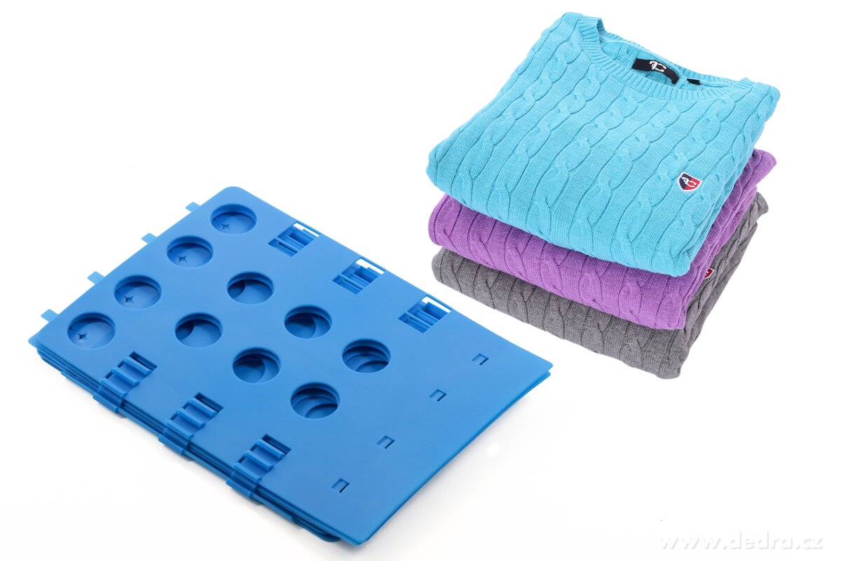 TEXTILO-SKLÁDAČ, pomůcka pro úhledné a rychlé skládání oblečení – náhled 6 | Grand Móda