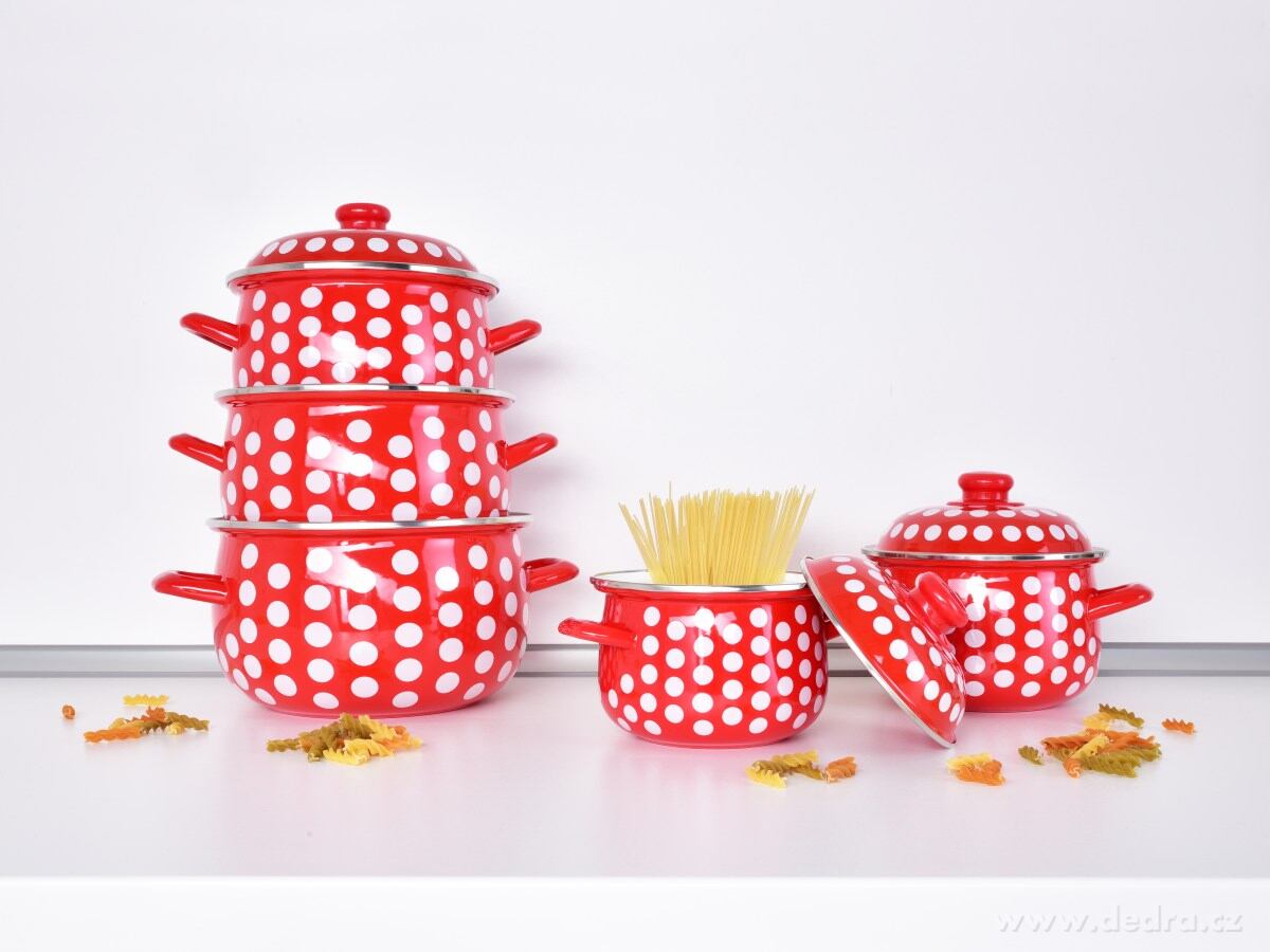 10 dílná sada hrnců, smaltovaných – náhled 3 | Grand Móda