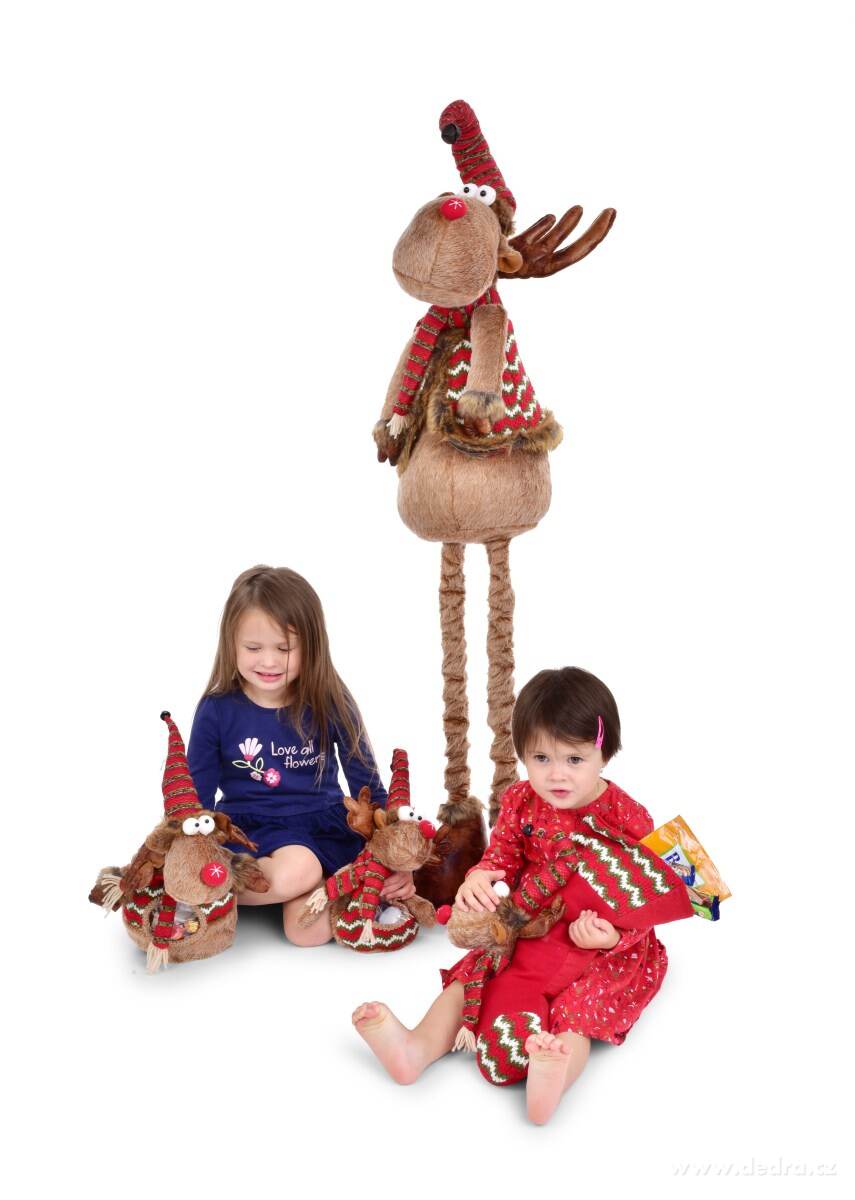 160 cm XL stojící MAXI sobík Alfons, s teleskopickými nohami – náhled 4 | Grand Móda