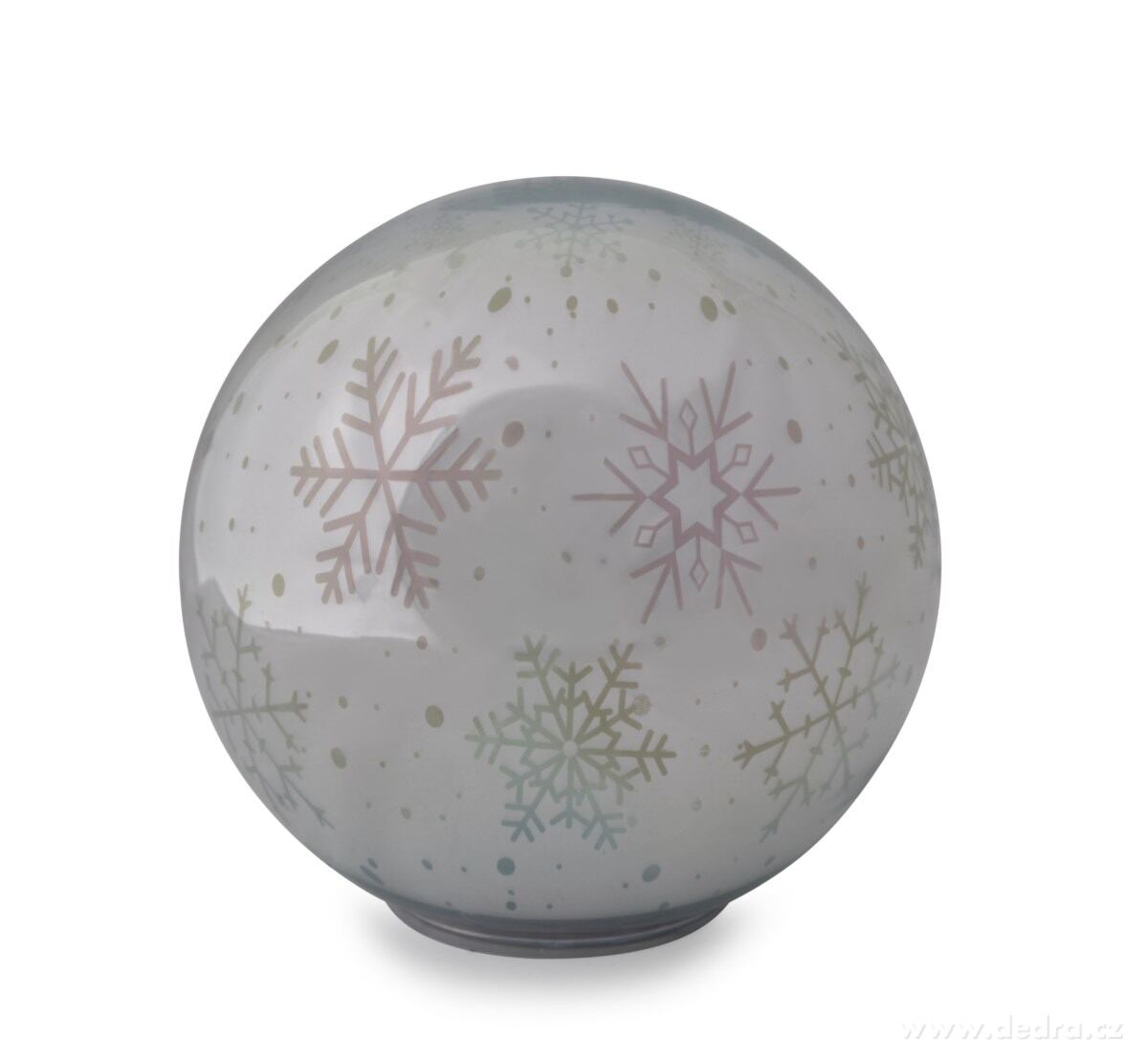 14 cm 3D svítící LED koule, stojací – náhled 2 | Grand Móda