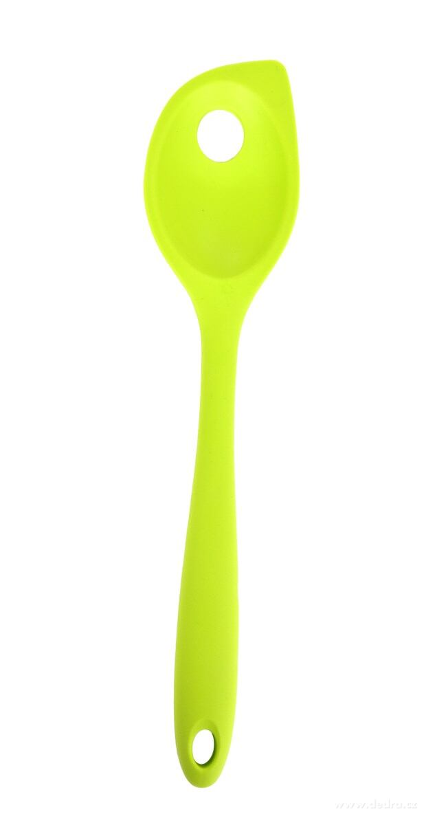 GOURMET, silikonová vařečka s kulatým otvorem, ocelové jádro, 28 cm | Silikonové pomůcky | Grand Móda