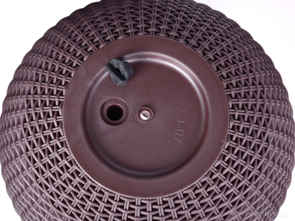 26 cm samozavlažovací závěsný květináč RATAN AQUARIUS – náhled 4 | Grand Móda