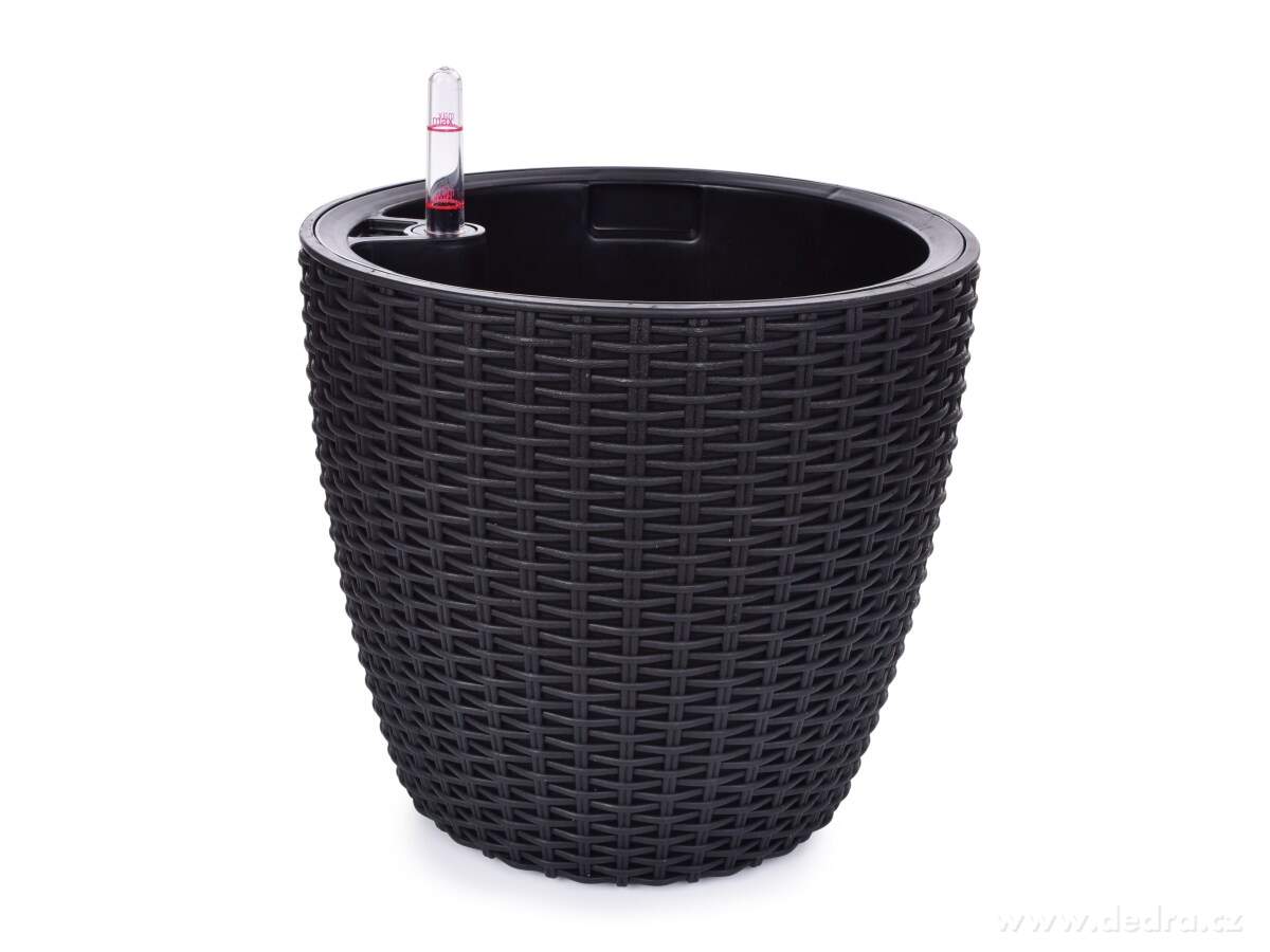 21 cm samozavlažovací stojící květináč RATAN AQUARIUS – náhled 2 | Grand Móda