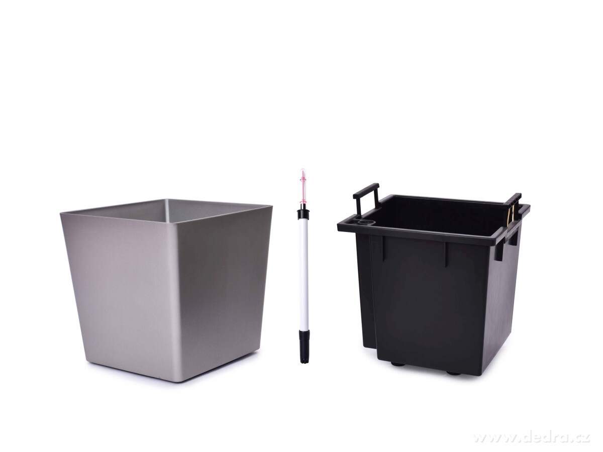 33 cm samozavlažovací XL květináč AQUARIUS | Luxusní kvďtináče | Grand Móda