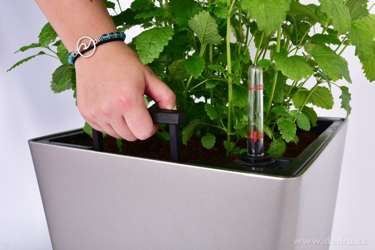 33 cm samozavlažovací XL květináč AQUARIUS – náhled 5 | Grand Móda