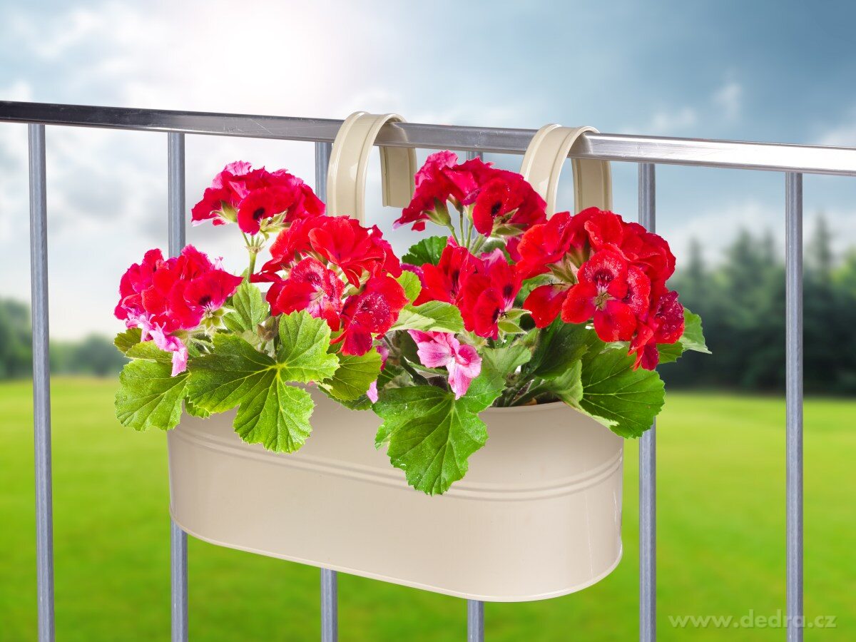 36, 5 cm Závěsný truhlík s odnímatelnými háky – náhled 3 | Grand Móda