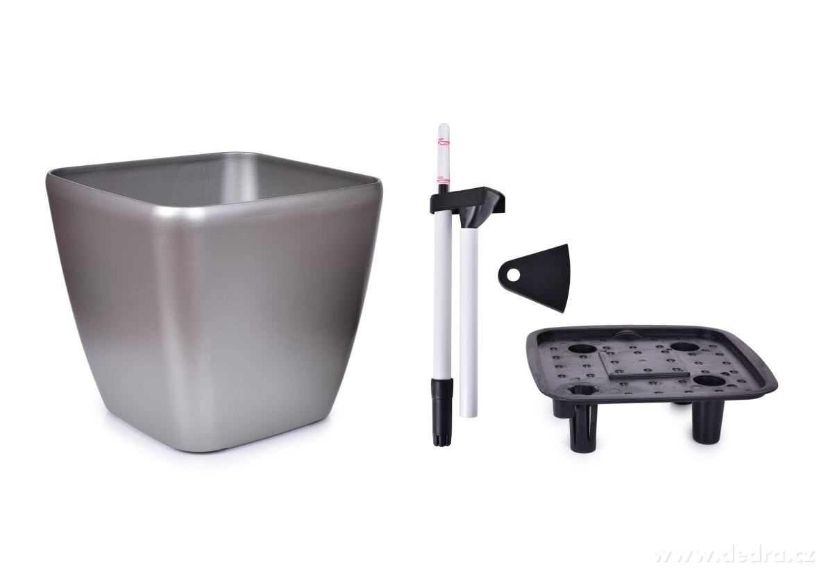 26 cm Luxusní samozavlažovací květináč AQUARIUS | Luxusní kvďtináče | Grand Móda