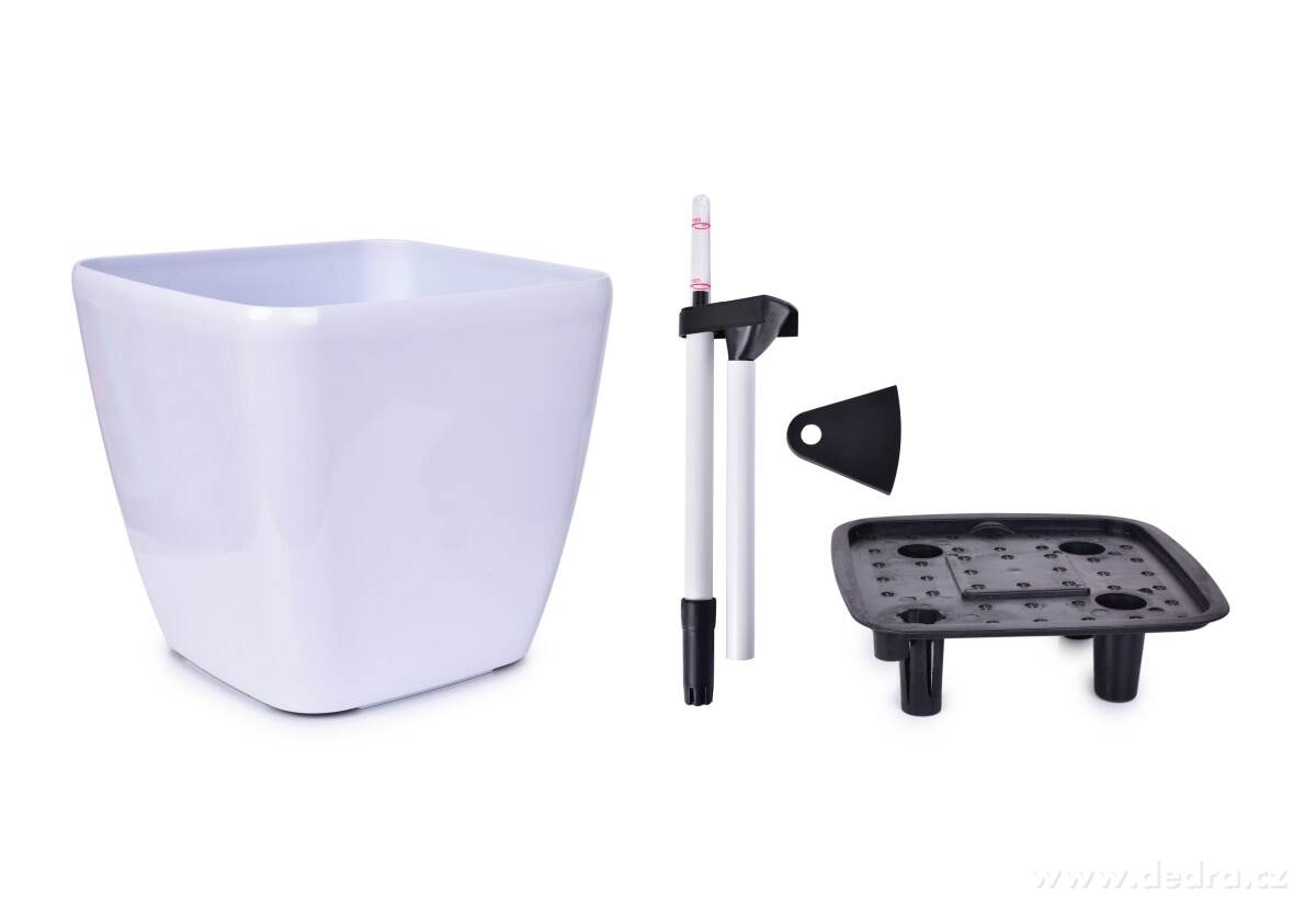 26 cm Luxusní samozavlažovací květináč AQUARIUS | Luxusní kvďtináče | Grand Móda