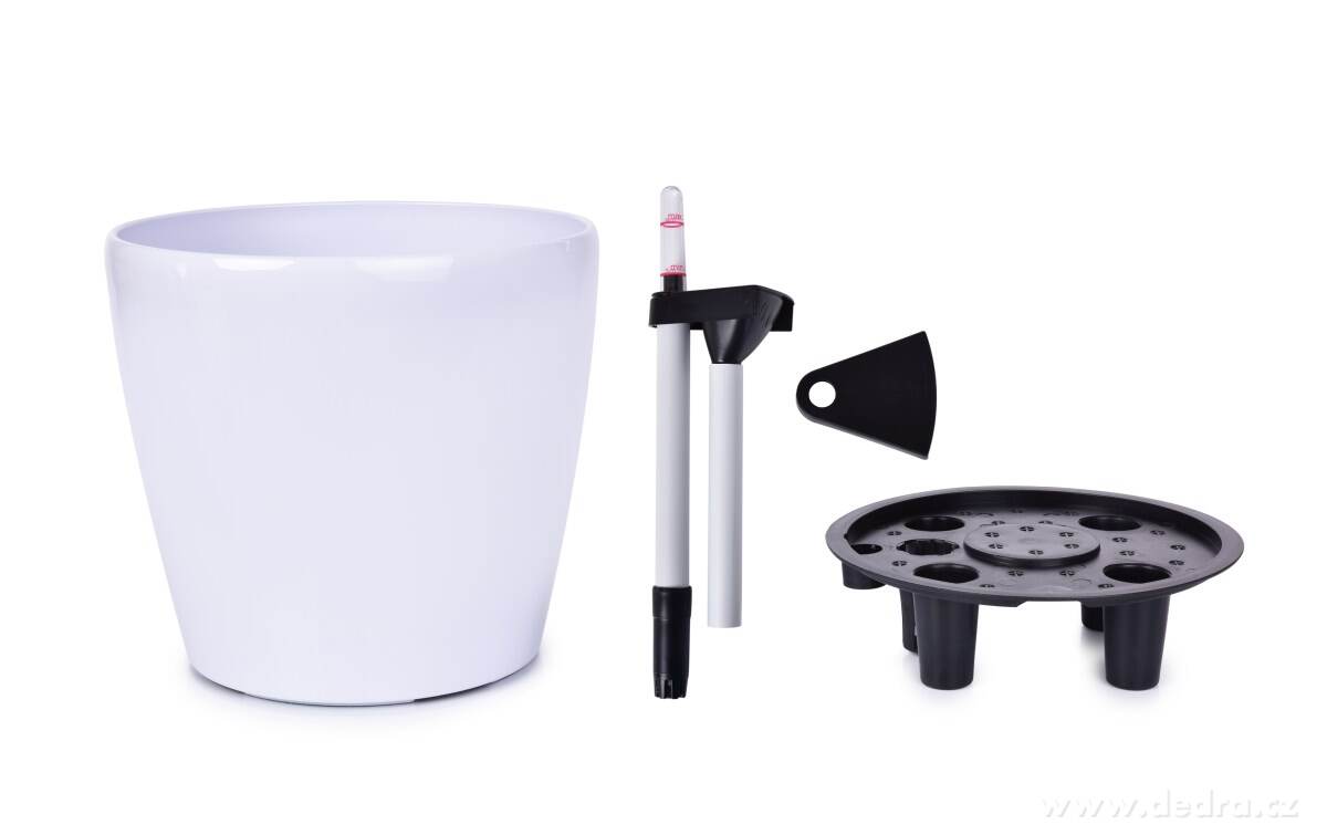 20 cm Luxusní samozavlažovací květináč AQUARIUS | Luxusní kvďtináče | Grand Móda