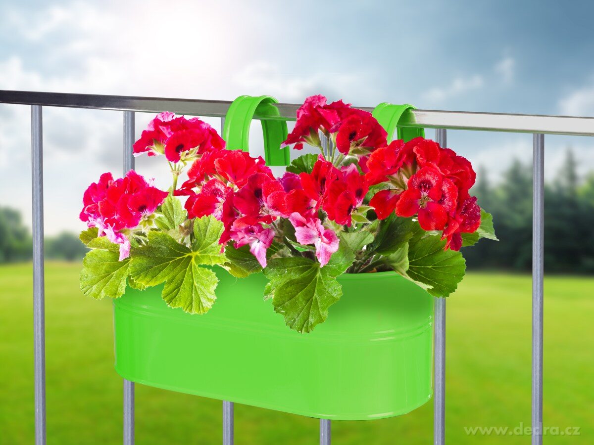 36, 5 cm Závěsný truhlík s odnímatelnými háky – náhled 3 | Grand Móda