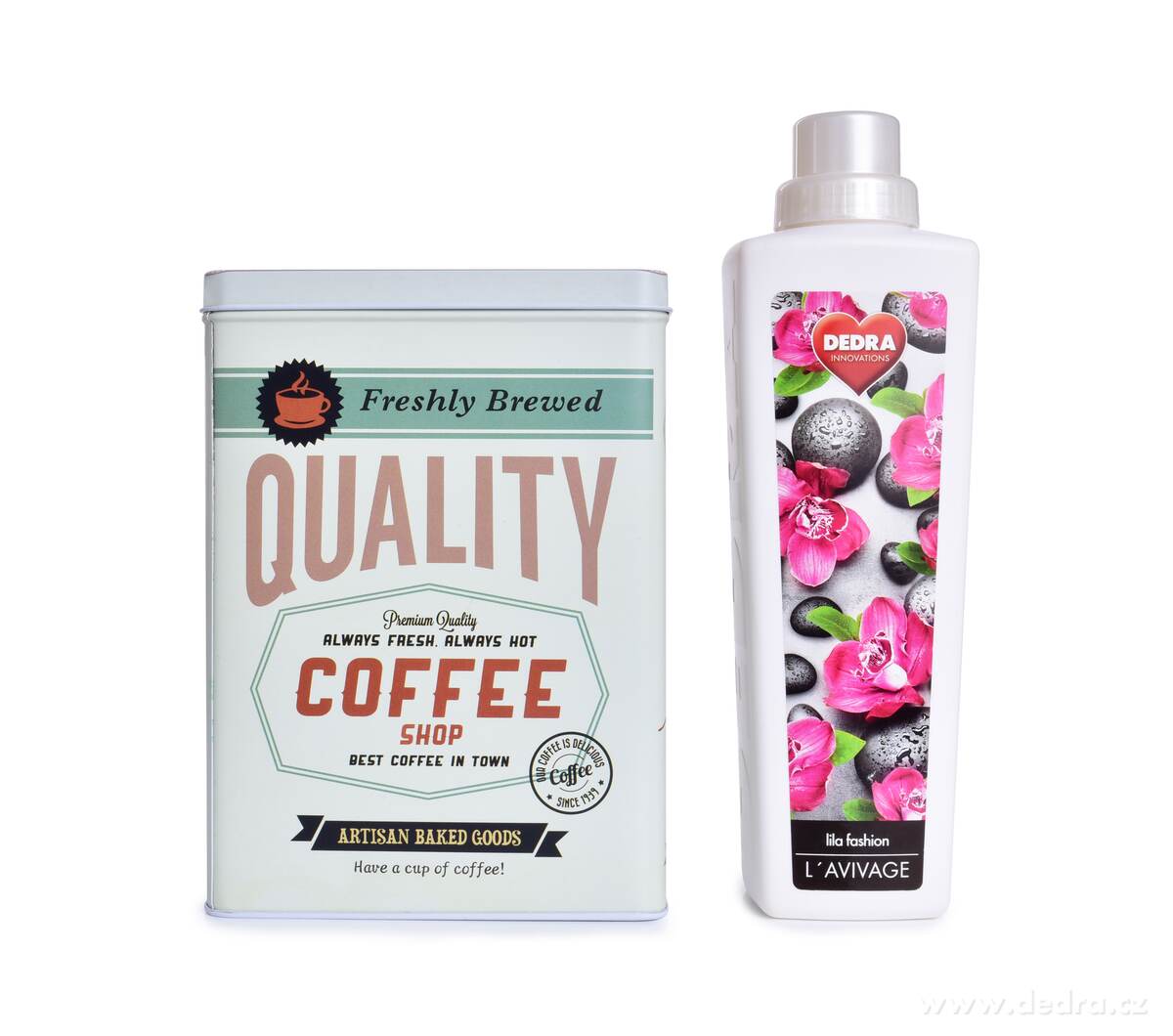Kovová dóza QUALITY COFFEE s víkem – náhled 5 | Grand Móda