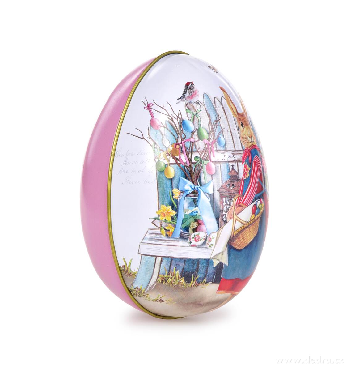 12, 5 cm velké kovové vejce na překvapení pro koledníky | Jaro ­čîĚ | Grand Móda