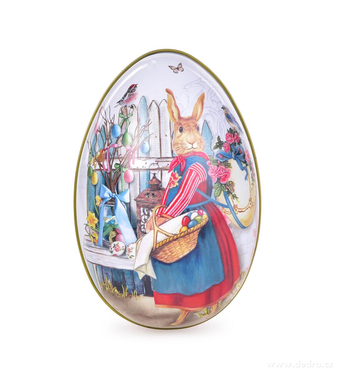 12, 5 cm velké kovové vejce na překvapení pro koledníky – náhled 3 | Grand Móda