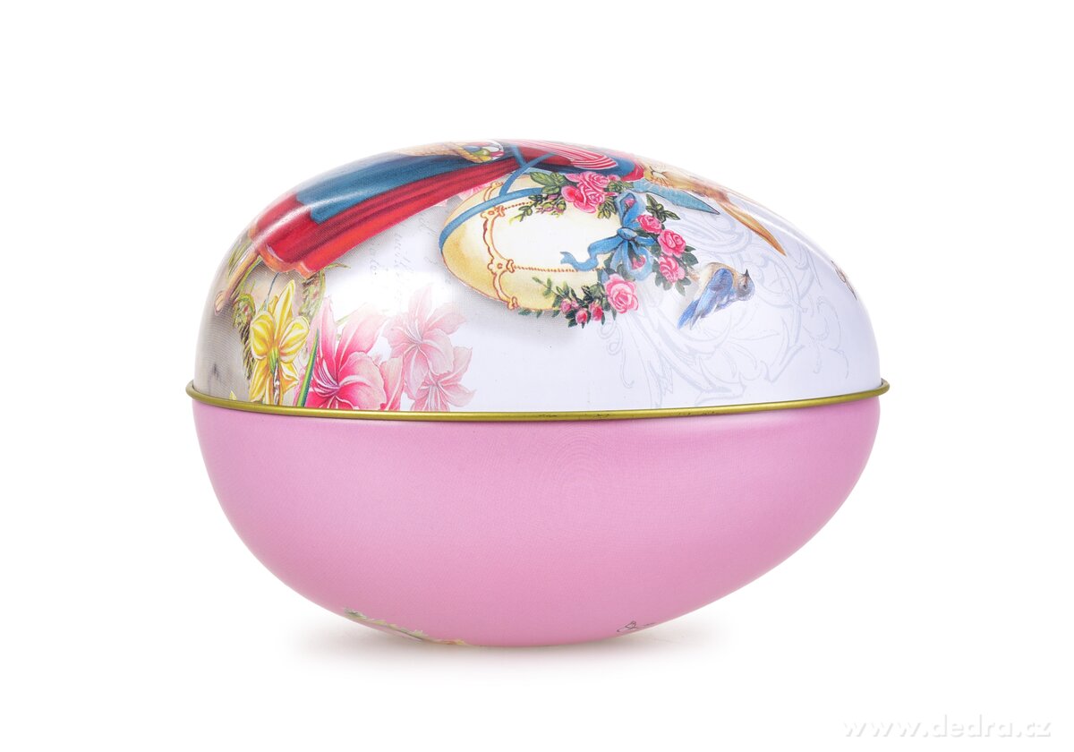 12, 5 cm velké kovové vejce na překvapení pro koledníky – náhled 4 | Grand Móda