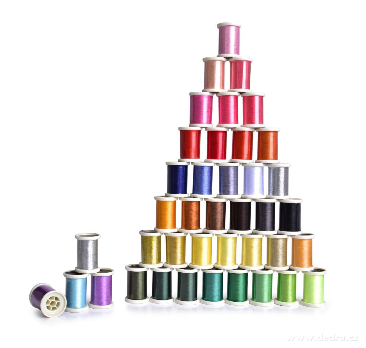 40 ks sada barevných nití pro ruční i strojové šití a vyšívání – náhled 2 | Grand Móda