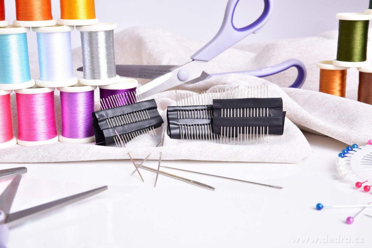 CREATIVE, Sada 55 ks jehel na ruční šití, 6 velikostí, kvalitní ocel – náhled 3 | Grand Móda