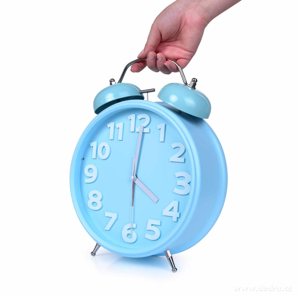 30 cm RETROBUDÍK GIGANT 2v1, stojací i závěsný, na baterie | Budíky | Grand Móda