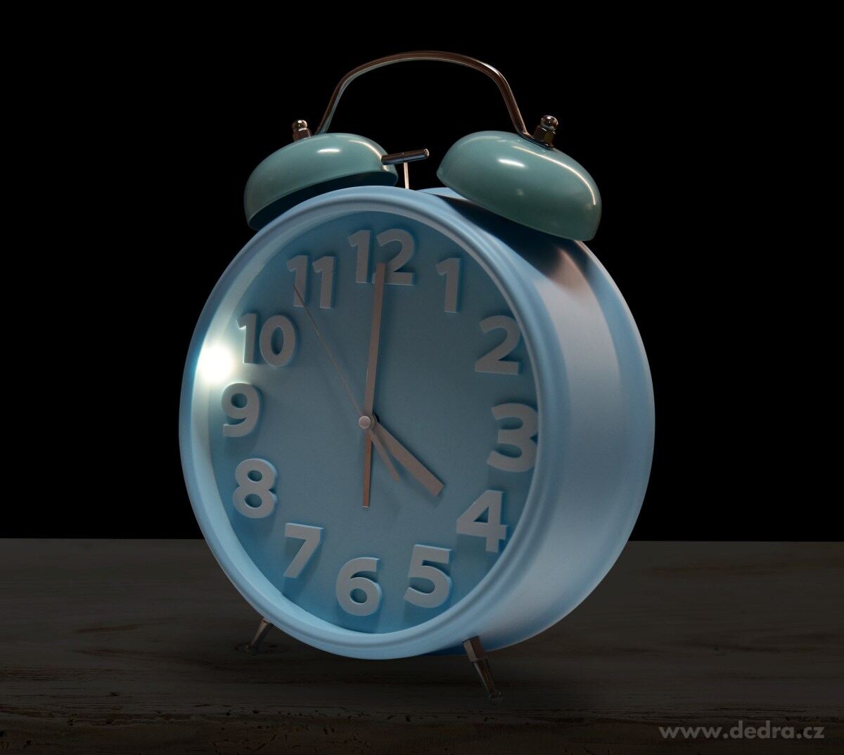 30 cm RETROBUDÍK GIGANT 2v1, stojací i závěsný, na baterie – náhled 4 | Grand Móda