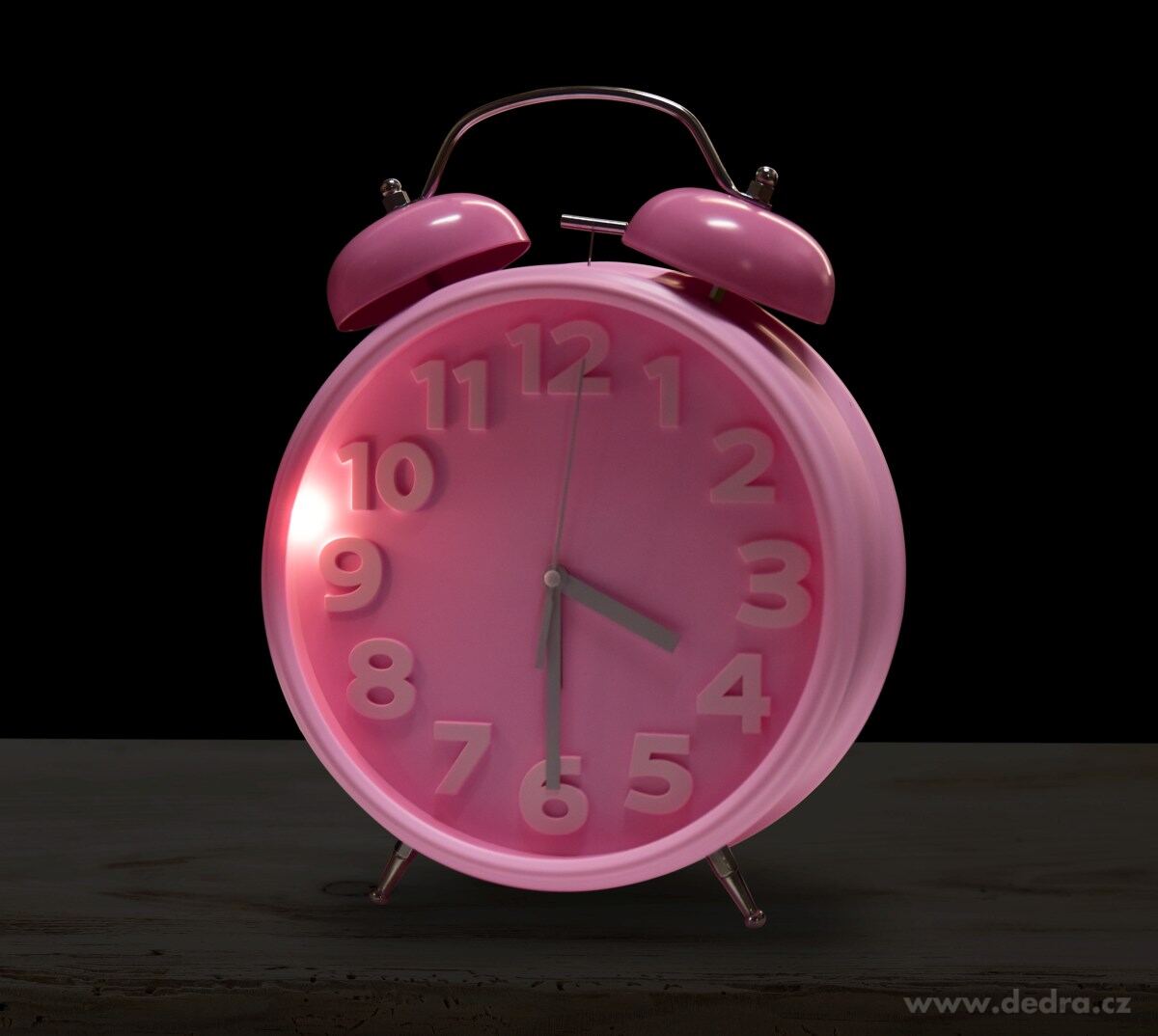 30 cm RETROBUDÍK GIGANT 2v1, stojací i závěsný, na baterie – náhled 5 | Grand Móda