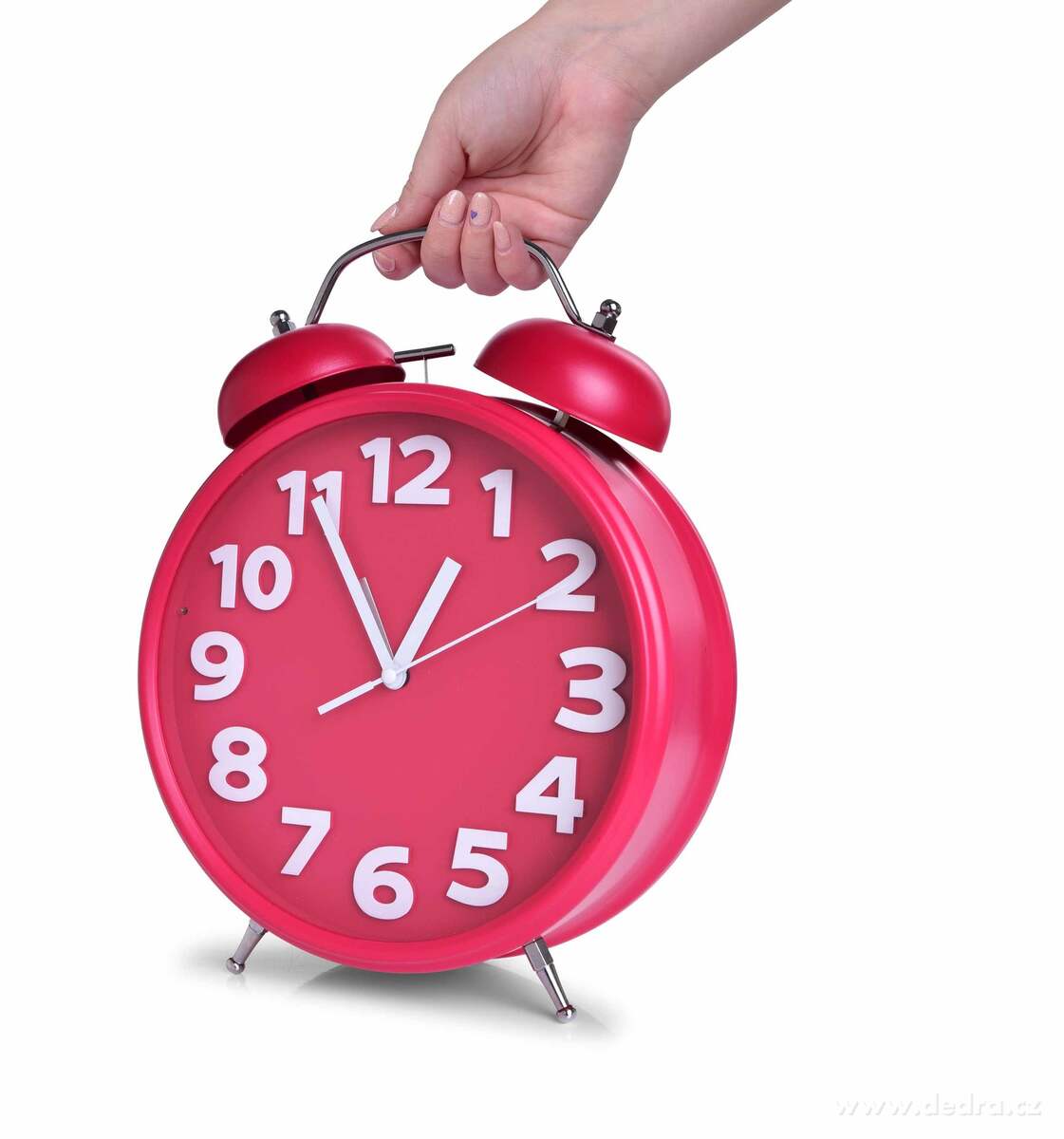 30 cm RETROBUDÍK GIGANT 2v1, stojací i závěsný, na baterie | Budíky | Grand Móda