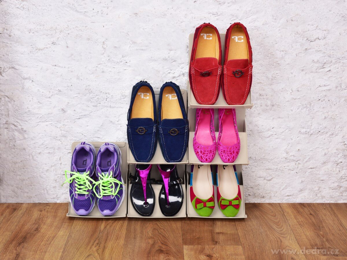 STOHOVATELNÝ BOTOŠTOS® stojan/botník z pevného odolného plastu – náhled 5 | Grand Móda