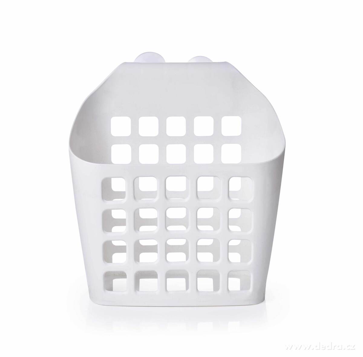 PRAKTIK, závěsný koš s přísavkami, 24 cm, odolný plast – náhled 2 | Grand Móda