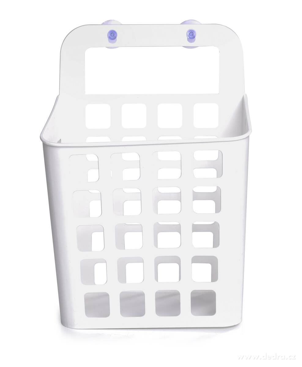 Závěsný koš z odolného plastu se dvěma přísavkami – náhled 2 | Grand Móda