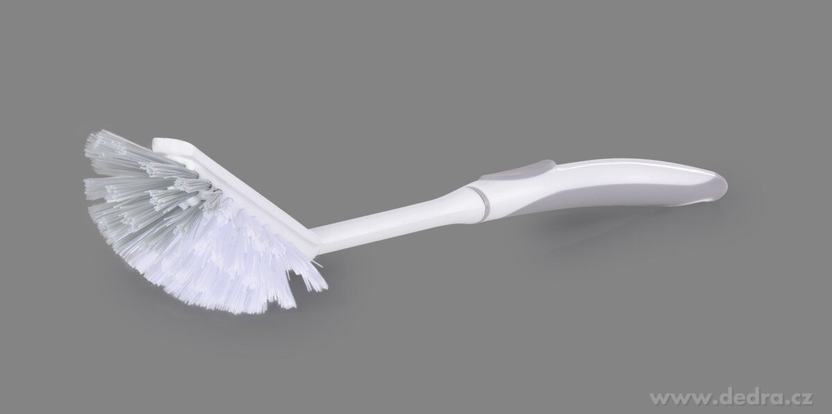 PRAKTIK, čisticí kartáč s dlouhou rukojetí, 27 cm, na nádobí & hrubé nečistoty | Kartáče | Grand Móda