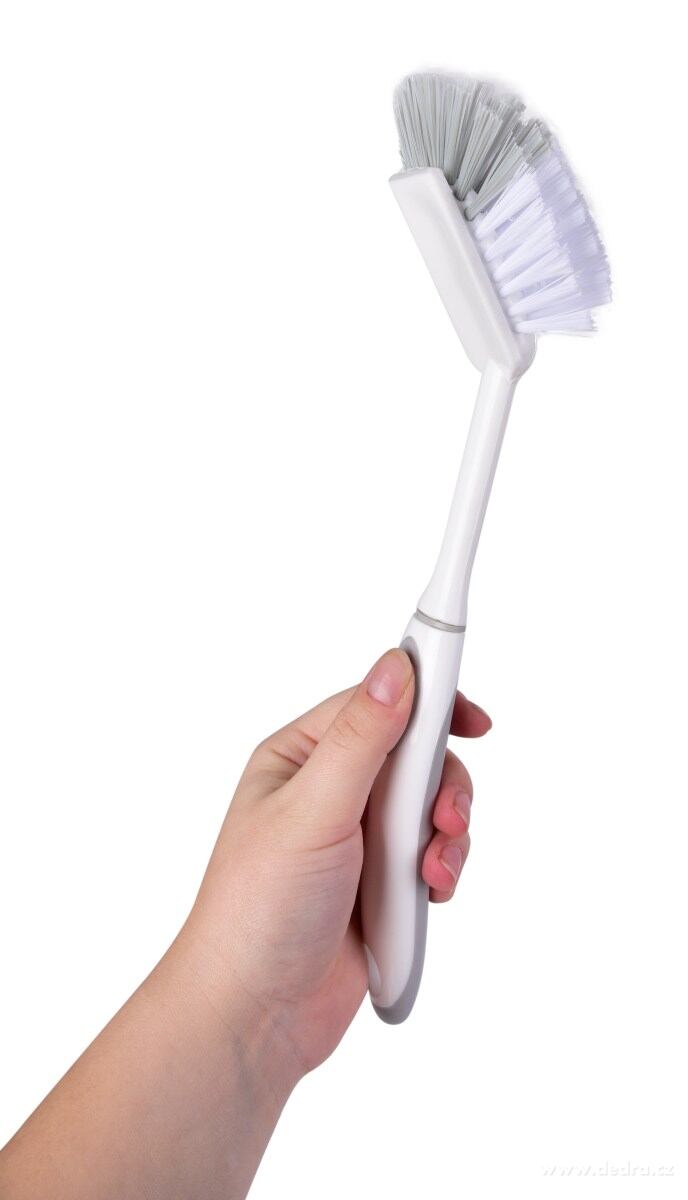 PRAKTIK, čisticí kartáč s dlouhou rukojetí, 27 cm, na nádobí & hrubé nečistoty – náhled 5 | Grand Móda