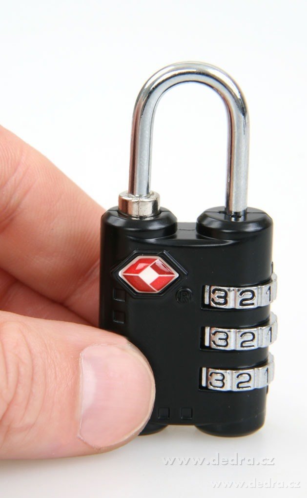 FC TRAVELLER, bezpečnostní TSA zámek na zipy kufrů, číselný kód – náhled 4 | Grand Móda