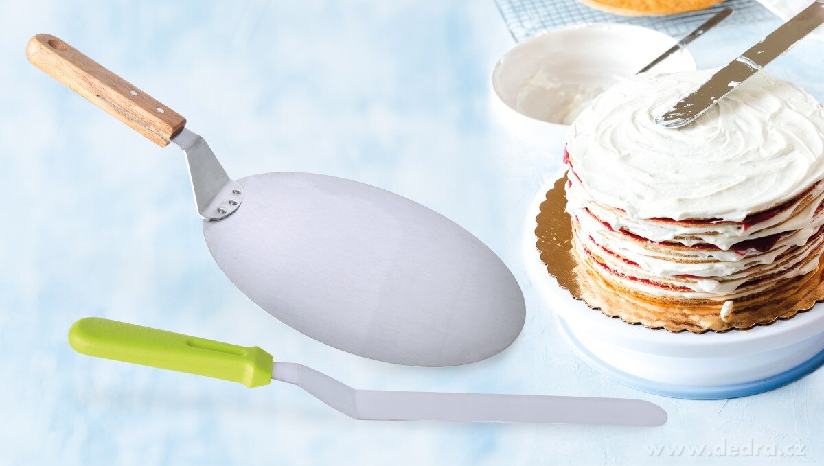 PIZZA & DORTY, praktická lopatka na pizzu a dorty, Ø 25 cm – náhled 4 | Grand Móda