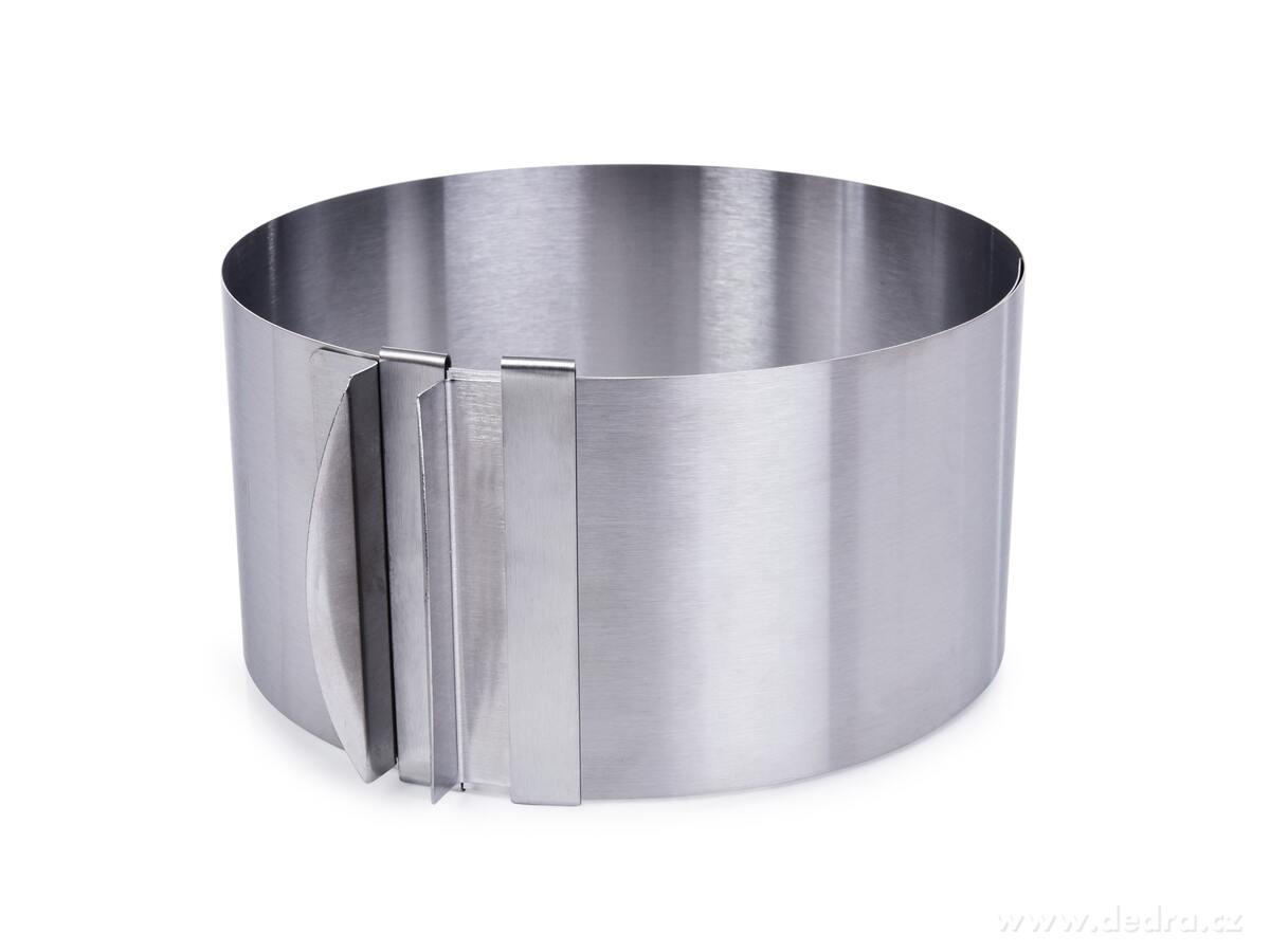 CREMO, nastavitelná pekařská a cukrářská forma, nerez, Ø 16–20 cm | Zdobení a cukrářské pomůcky | Grand Móda