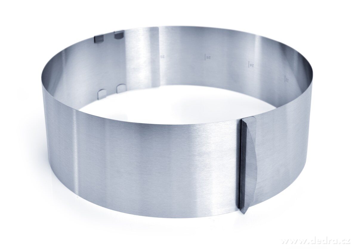 CREMO, nastavitelná pekařská a cukrářská forma, nerez, Ø 16–28 cm – náhled 2 | Grand Móda