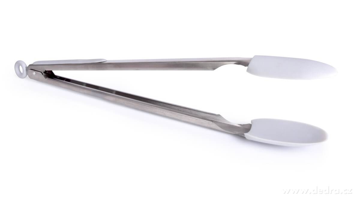 CHEF, nerezové kuchyňské kleště se silikonovými plochami, 38 cm | Grilování | Grand Móda