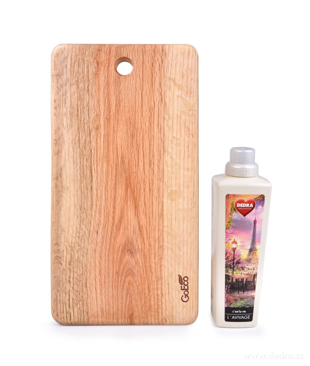 39 cm PŘÍRODNÍ PRKÉNKO z masivního bukového dřeva GoEco® – náhled 4 | Grand Móda