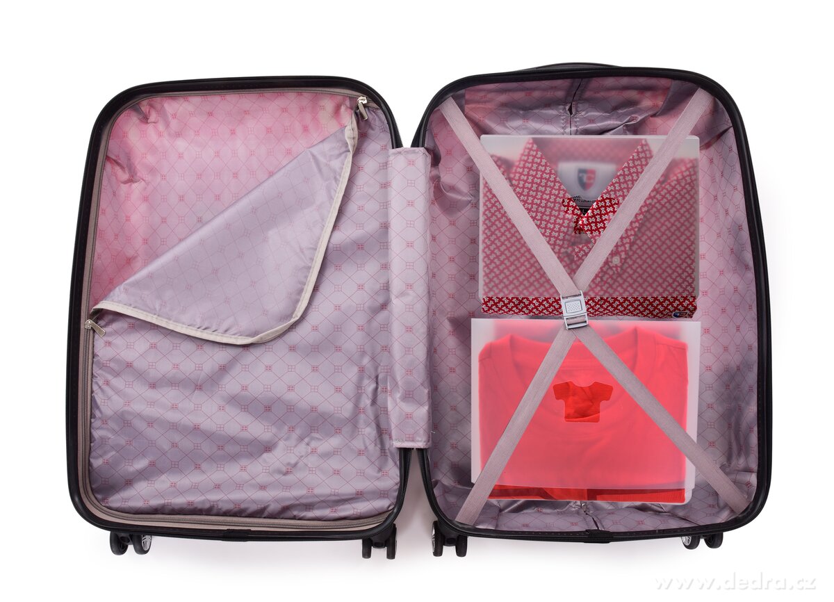 5 ks SKLÁDACÍ PRÁDLOŠTOS/TRIKOSKLÁDAČ 2v1 organizér na oblečení, z pružného transparentního plastu – náhled 3 | Grand Móda