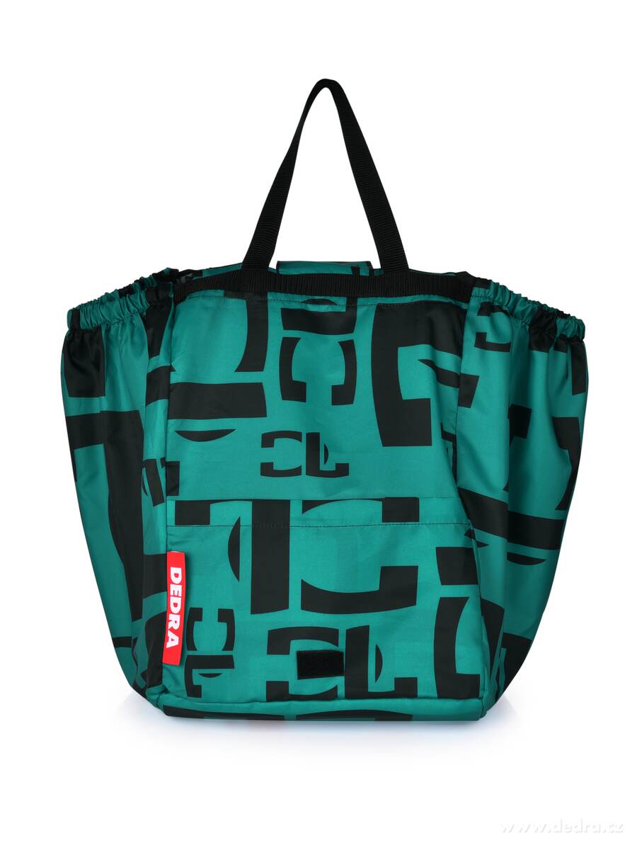 MEGATAŠKA TROLEY, 60 L, skládací taška do nákupního vozíku, extra pevná se suchým zipem – náhled 2 | Grand Móda