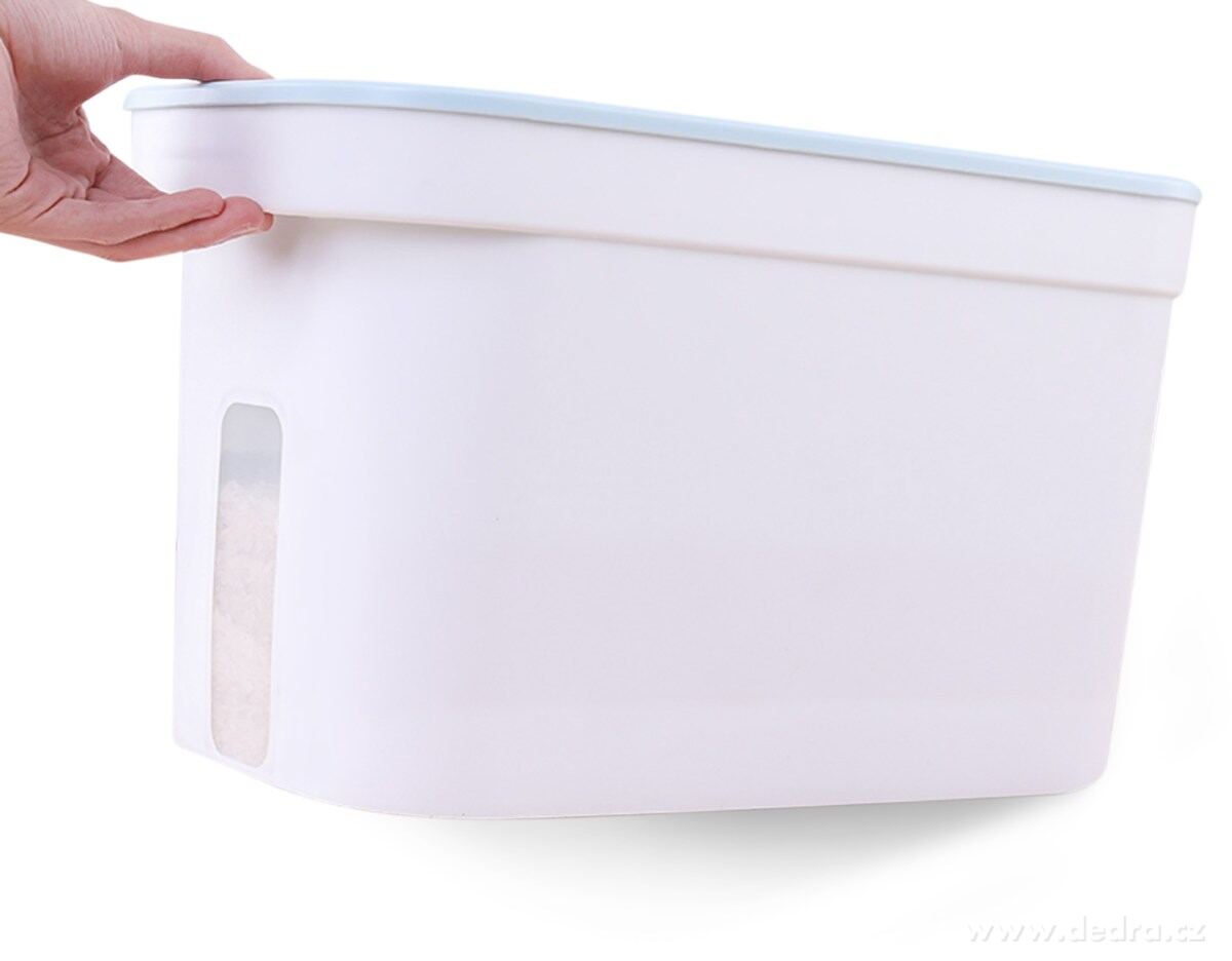 10 litrový BOX na sypké potraviny, se samospádem a ochranou proti hmyzu, – náhled 5 | Grand Móda