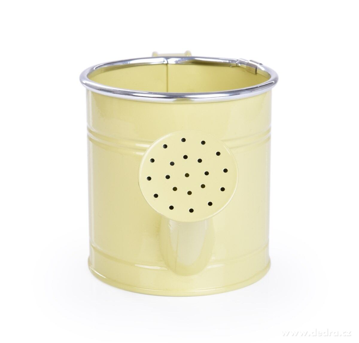 22 cm Dekorativní kovová konvička, vanilková – náhled 4 | Grand Móda