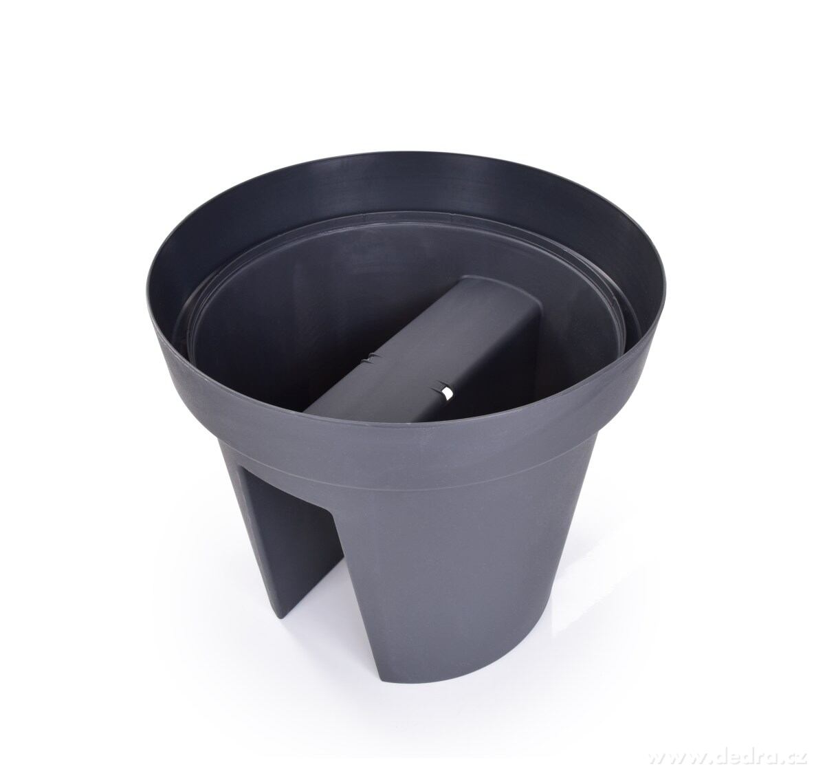 Velký květináč na zábradlí, 28 cm – náhled 4 | Grand Móda