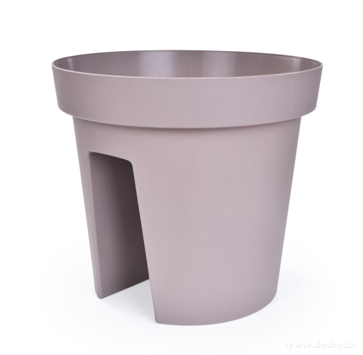 Velký květináč na zábradlí, 28 cm | Kvďtináče a truhlíky | Grand Móda