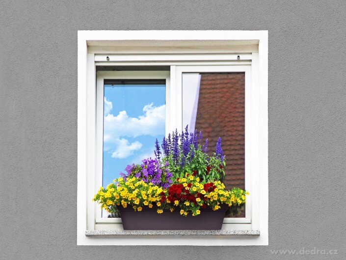 50 cm SAMOZAVLAŽOVACÍ TRUHLÍK s vyjímatelným samozavlažovacím dnem – náhled 3 | Grand Móda