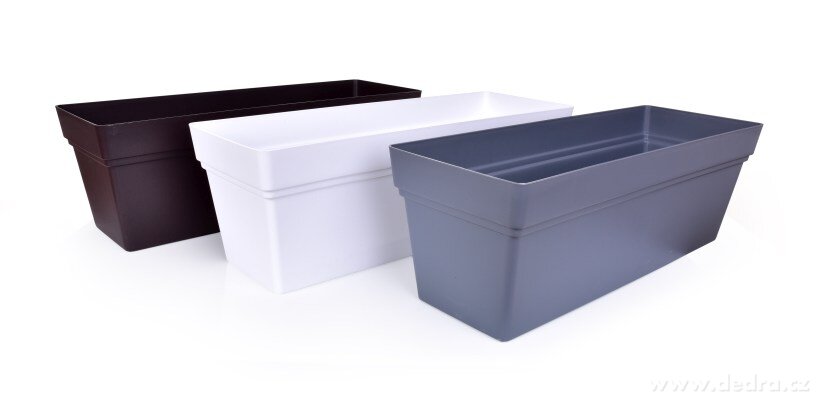50 cm SAMOZAVLAŽOVACÍ TRUHLÍK s vyjímatelným samozavlažovacím dnem – náhled 4 | Grand Móda